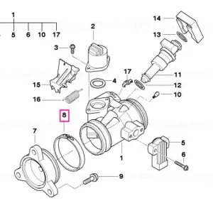 Colier toba D=61MM, B=9MM - BMW Motorrad Preferatul clienților