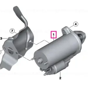 Reducere Motor pornire schimb 2,6 KW 2,6KW - BMW