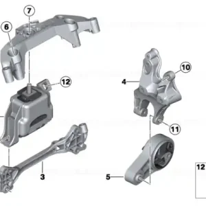 Suport motor - Mini Cabrio R57, Clubman R55, Countryman R60, Coupe R58, Paceman R61, Roadster R59, R56 Transport gratuit