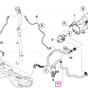 Super ofertă Tub ventilație cu filtru - BMW