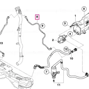 Tub ventilație - BMW Preț promoțional