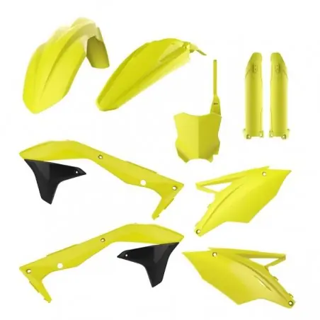Noutate Kit plastice Polisport  FLUO YELLOW 90744