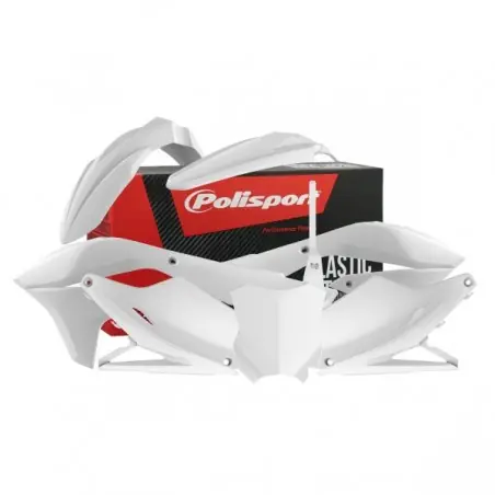 Kit plastice Polisport  WHITE 90690 Livrare gratuită