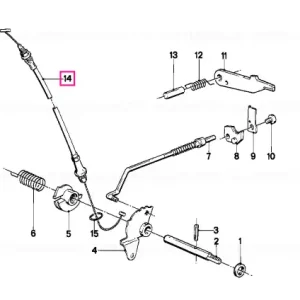 Cablu accelerator Bowden - BMW Ofertă limitată