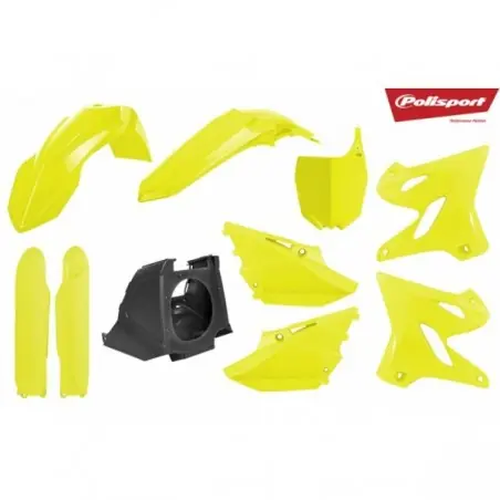 Livrare rapidă Kit plastice Polisport  FLUO YELLOW 90745