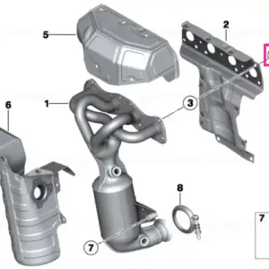 Piuliță hexagonală M8 - BMW Motorrad Preț mic