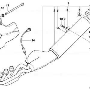 Șurub fixare M5X10 - BMW Motorrad Reducere specială