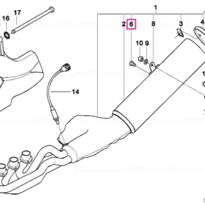 Ofertă specială Șurub M6X16 - BMW Motorrad