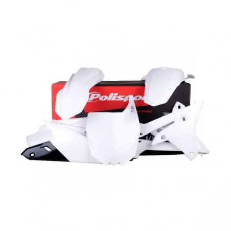 Ofertă limitată Kit plastice Polisport  WHITE 90582