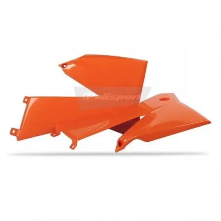 Carene laterale rezervor/radiator Polisport 8411500002 ORANGE Reducere