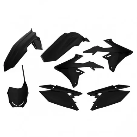 Kit plastice Polisport  BLACK 90765 Popular