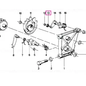 Știft cilindric - BMW Motorrad Disponibil imediat