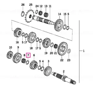 Cumpără acum Disc oprire 21,2X27,5X1 - BMW Motorrad