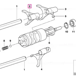 Reducere specială Furcă schimb 1-2 viteze - BMW Motorrad