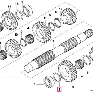 Distanțier 25X38X1,57 - BMW Motorrad Comandă acum