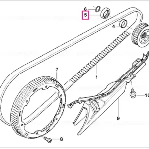 Etanșare arbore 32X40X7 - BMW Motorrad Ofertă specială
