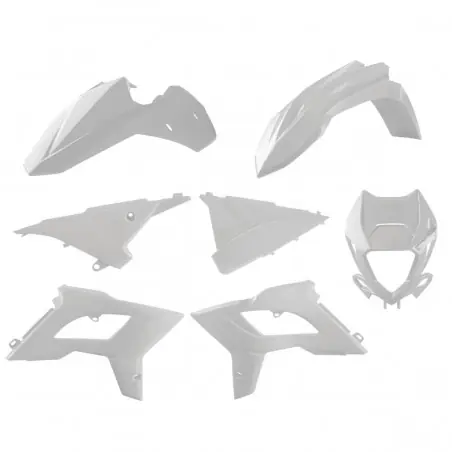Beta RR Polisport RESTYLING KITS alb 2020-2022 pentru modelele 2013-2017 Promoție