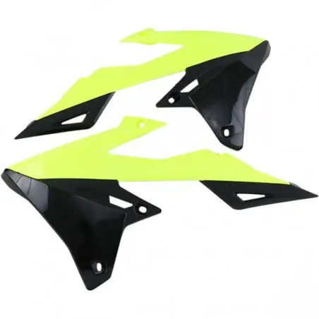 Reducere Carene laterale rezervor/radiator Polisport 8421100004 RMZ18- FLO YE/BK