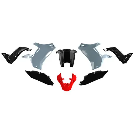 Transport gratuit Kit plastice Rtech Yamaha Tenere 700 2019-2024 gri/negru/rosu