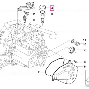 Retur ușor Capac aerisire - BMW - Mini