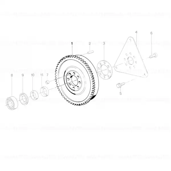 Volanta masa dubla BMW Seria 5 E34; Seria 7 E32 Transport gratuit