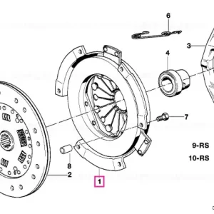 Reducere specială Disc presiune schimb D=228MM - BMW