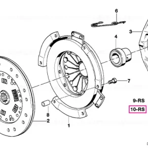 Set piese ambreiaj - volant motor D=240MM - BMW Cumpărături sigure