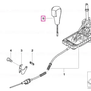 Preț mic Mâner selector inel crom - BMW - Mini