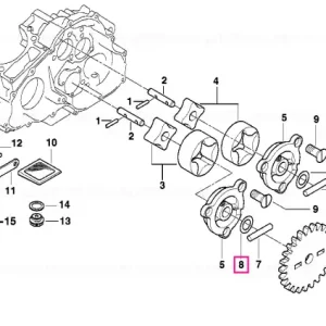 Stop disk 10,1X17X1 - BMW Motorrad Noutate