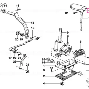 Reducere Mâner selector - BMW