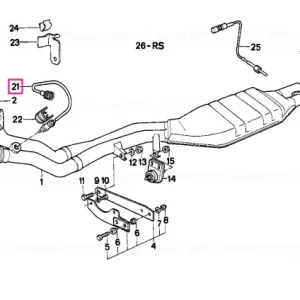 Cel mai vândut Sonda oxigen L=660MM - BMW