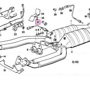 Sonda oxigen L=520MM - BMW Discount