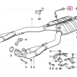 Sonda oxigen L=480MM - BMW Super ofertă