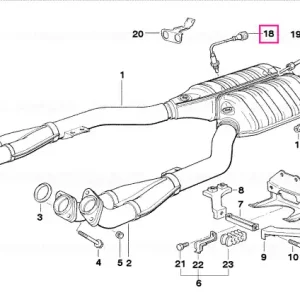 Sonda oxigen L=440MM - BMW Super ofertă