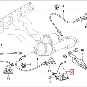 Vezi acum Suport cablu sonda lambda - BMW