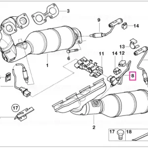 Ultima șansă Sonda lambda gri L=550MM L= 550MM - BMW
