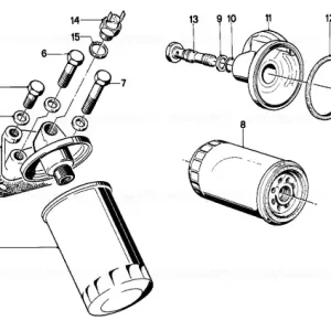 Comandă acum Oil filter head - BMW