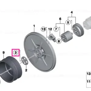 Șurub Torx M12X90 - BMW Disponibil imediat