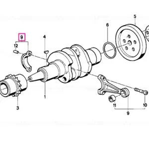 Calitate înaltă Bielă 1XWEISS - BMW Motorrad