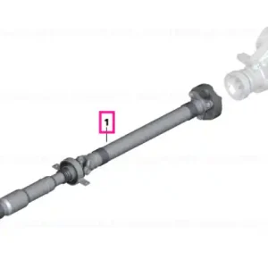 Arborele de transmisie transmisie manuală L=1493MM - BMW Plată securizată
