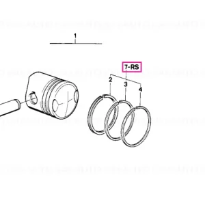 Kit reparație segmenti piston D=94 - BMW Motorrad Ofertă