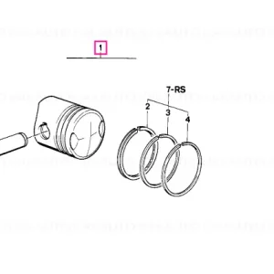Popular Piston 84,78 E=8,2 - BMW Motorrad