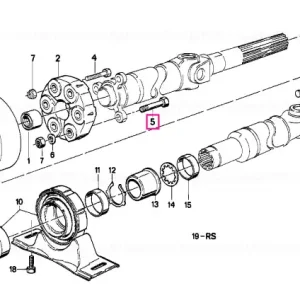 Super ofertă Șurub canelat M10X58 - BMW