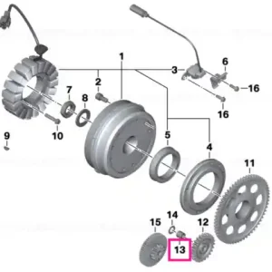 Bestseller Bucșă distanțier 10X13X12,2 - BMW Motorrad