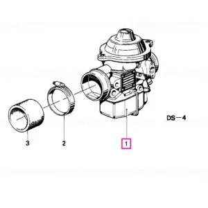 Carburator dreapta SPEC: 94/40/124 - BMW Motorrad Expediere rapidă