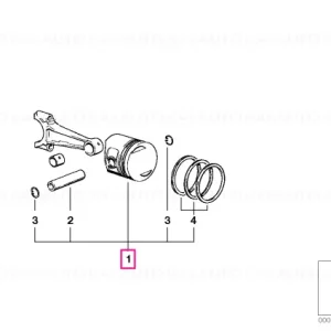 Piston A - BMW Motorrad Cumpără online
