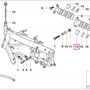 Protecție termică dreapta OBEN - BMW Motorrad Reduceri