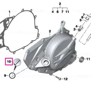Tijă de măsurare argintie - BMW Motorrad Cumpără online
