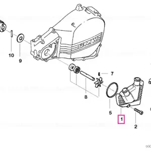 Carcasa pompa apa - BMW Motorrad Livrare rapidă