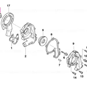 Set arbore pompa apa - BMW Motorrad Ofertă de sezon